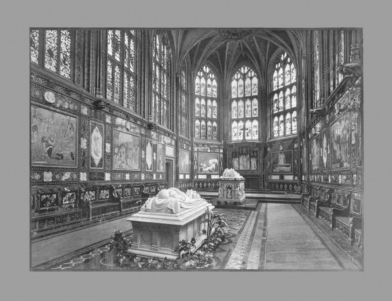 Albert Memorial Chapel, Windsor, c1900 od G. W. Wilson and Company