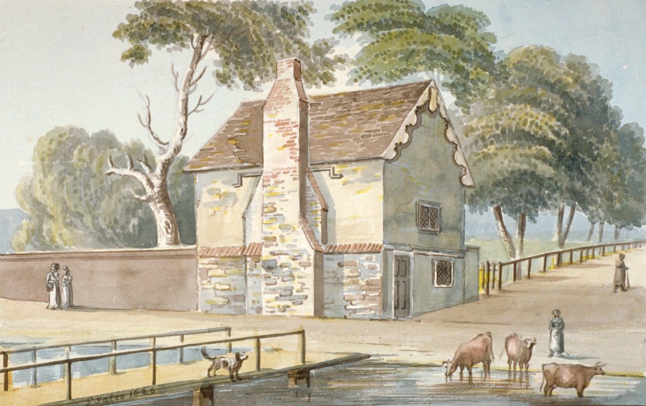 Almshouse v Carshalton, Surrey, 1826 od G Yates