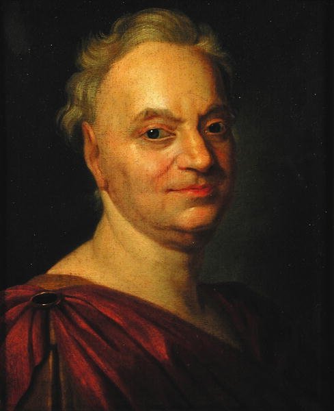 Prosper Jolyot de Crebillon (1674-1762) podle Francoise Bouchera od Gabriel Francois Doyen