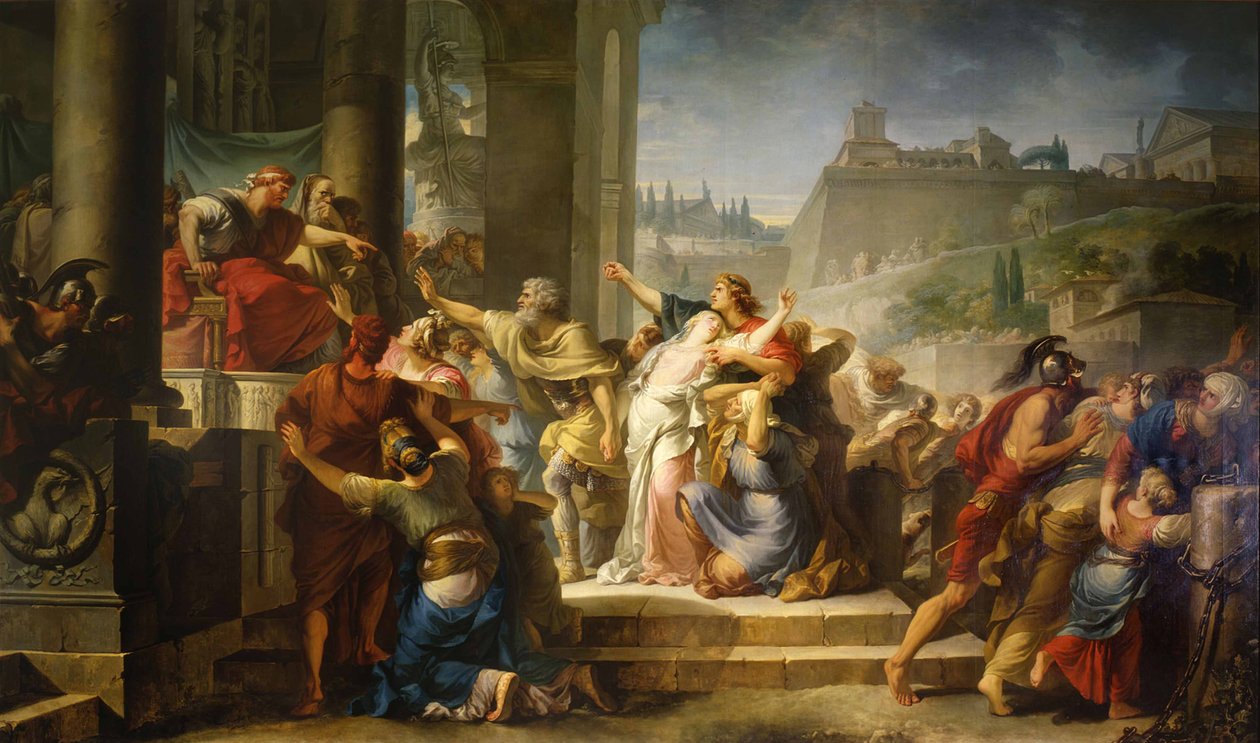 Smrt Virginie, 1757-1759 od Gabriel Francois Doyen
