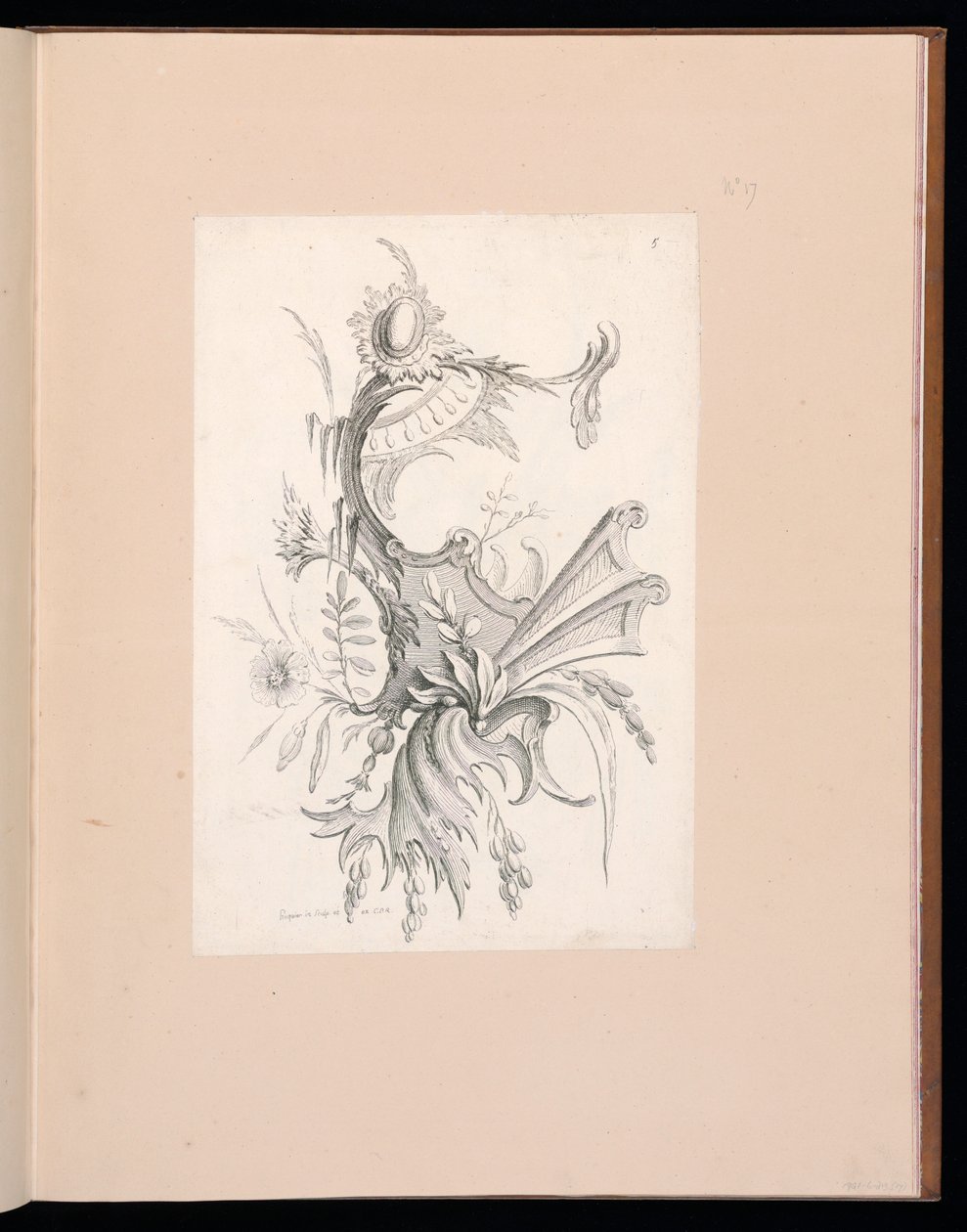 Vázaný tisk (Francie), 1699–1769 od Gabriel Huquier