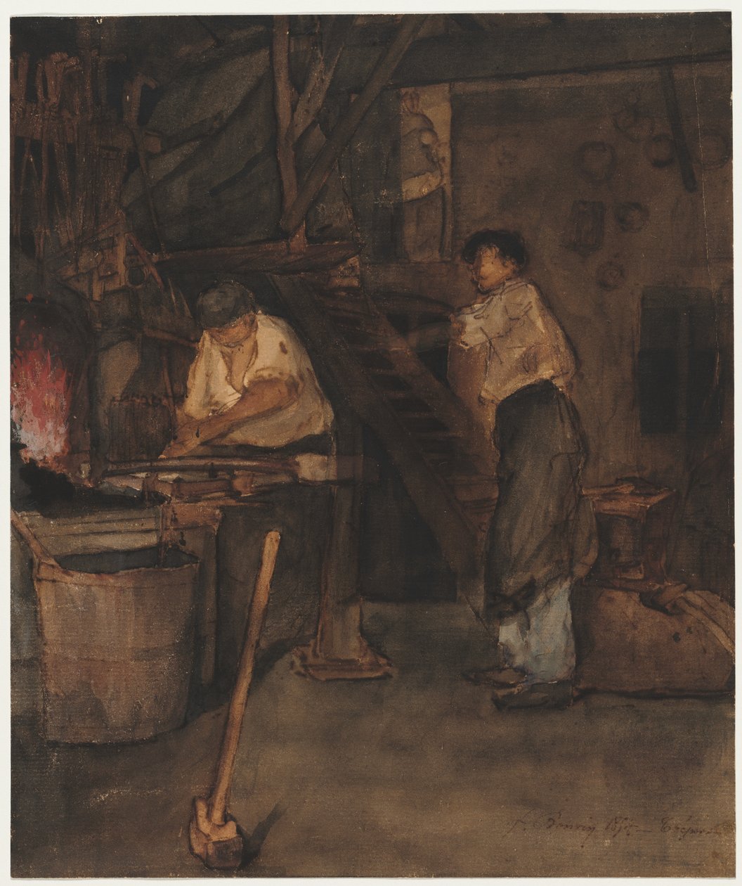 Studie pro The Blacksmith