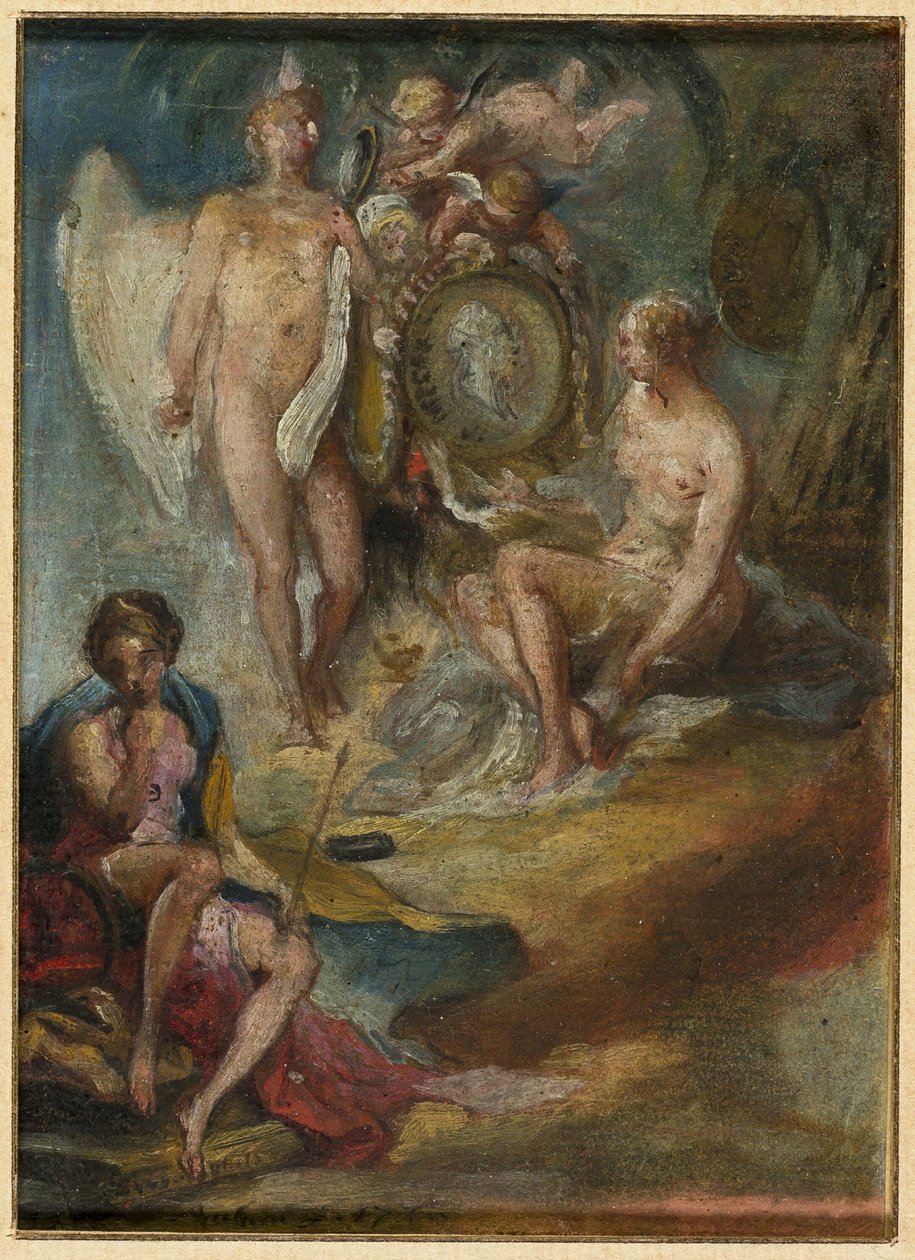 Alegorie od Gabriel Jacques de Saint Aubin