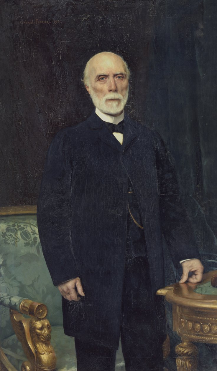 Charles-Louis de Saulces de Freycinet (1828-1923) 1894 od Gabriel Joseph Marie Augustin Ferrier