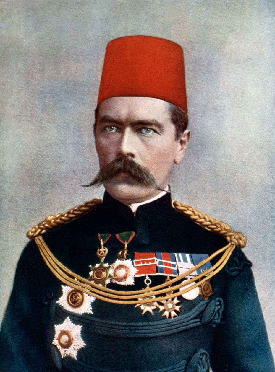 Horatio Herbert Kitchener, 1. Earl Kitchener, britský polní maršál, diplomat a státník, 1902. od Gabriel Lekegian