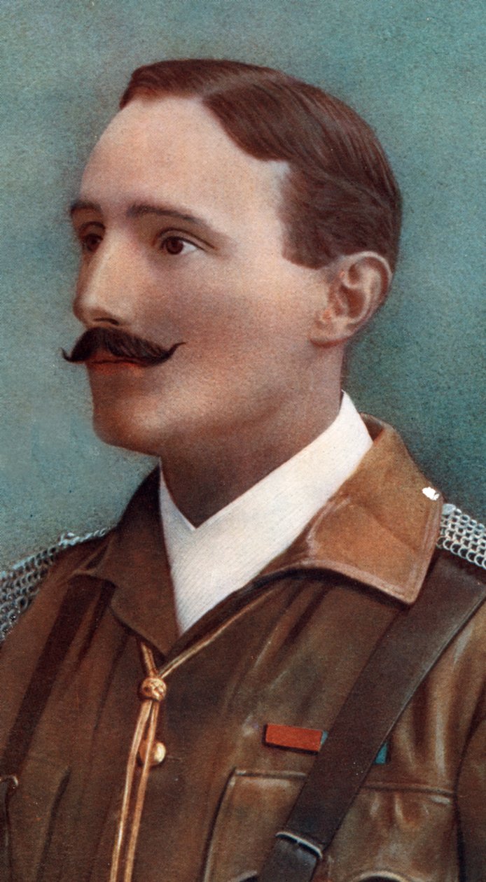 Raymond Harvey de Montmorency, VC, velící Montmorencys Scouts, c1900 1902. od Gabriel Lekegian