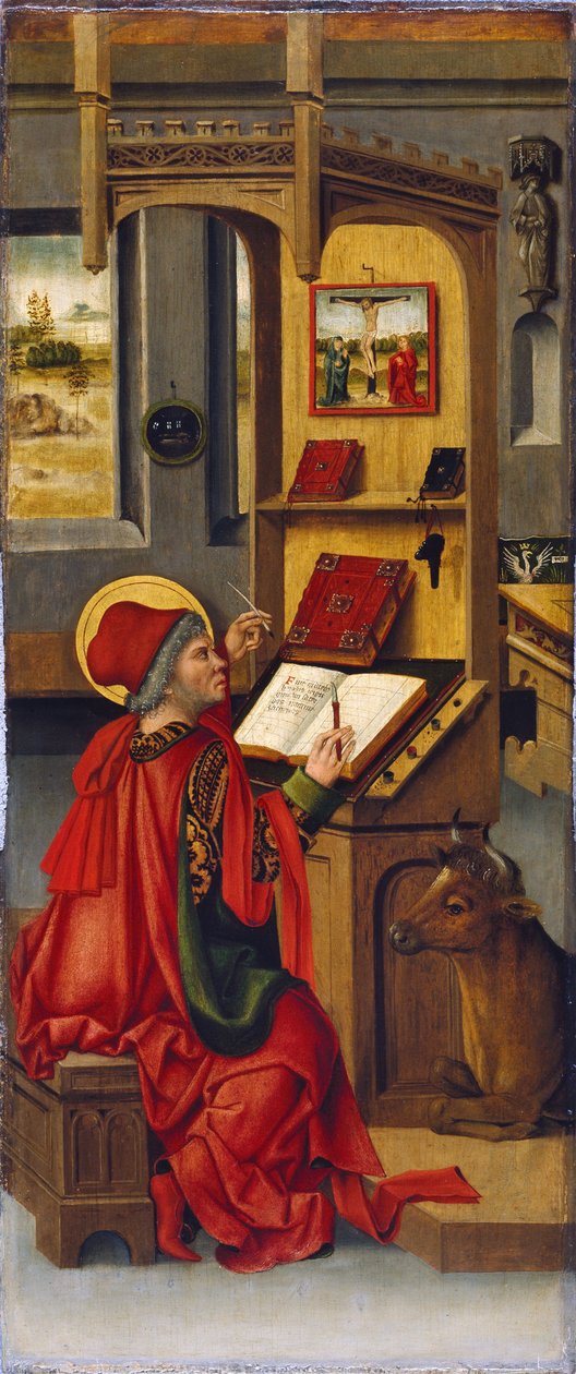 Svatý Lukáš Evangelista, 1478 od Gabriel Mälesskircher