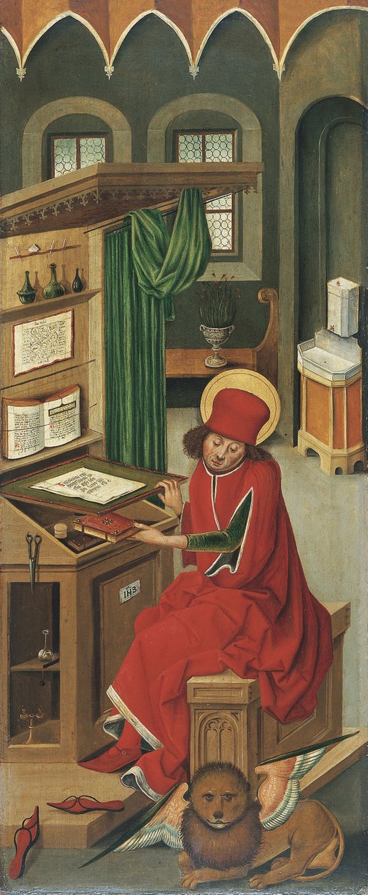 Svatý Marek Evangelista, 1478 od Gabriel Mälesskircher
