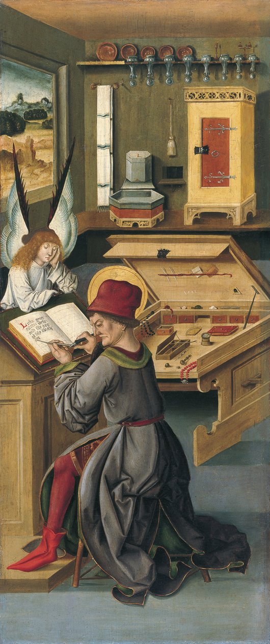 Svatý Matouš Evangelista, 1478 od Gabriel Mälesskircher