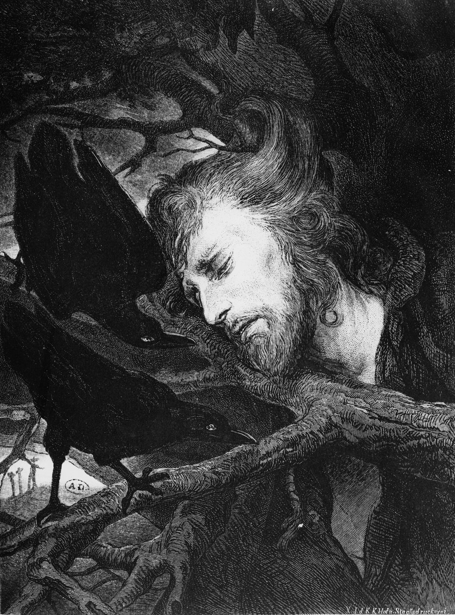 Jidáš, cca 1880-1900 od Gabriel Max