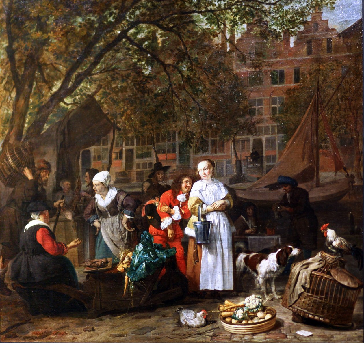 Francouzsky: Le marché aux herbes d