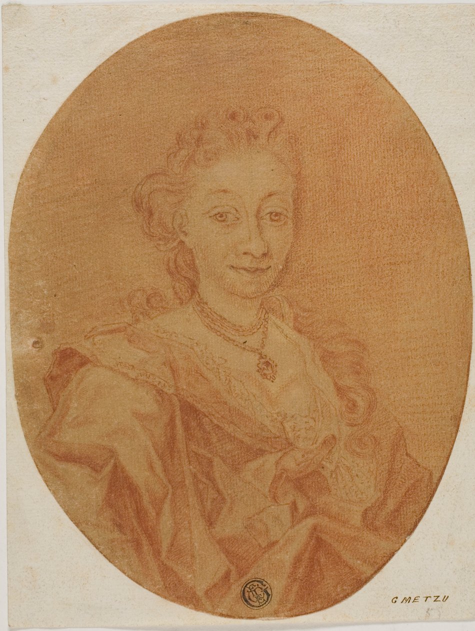 Portrét ženy od Gabriel Metsu