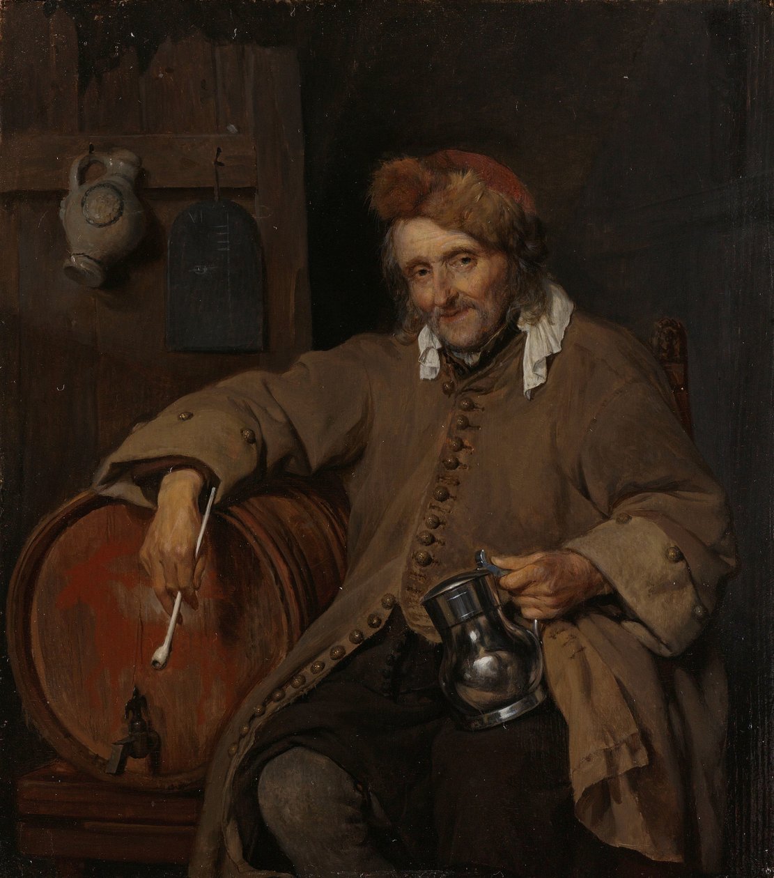 Starý piják Starý piják od Gabriel Metsu