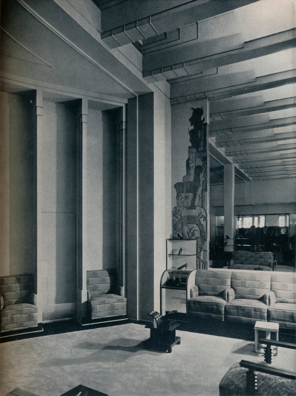 Corner of Shoe Salon, Roos Bros., San Francisco., 1930 od Gabriel Moulin