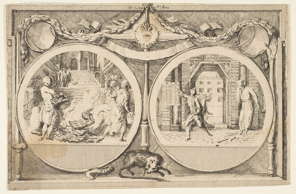 Vyhnání jezuitů, 1761. od Gabriel de Saint Aubin