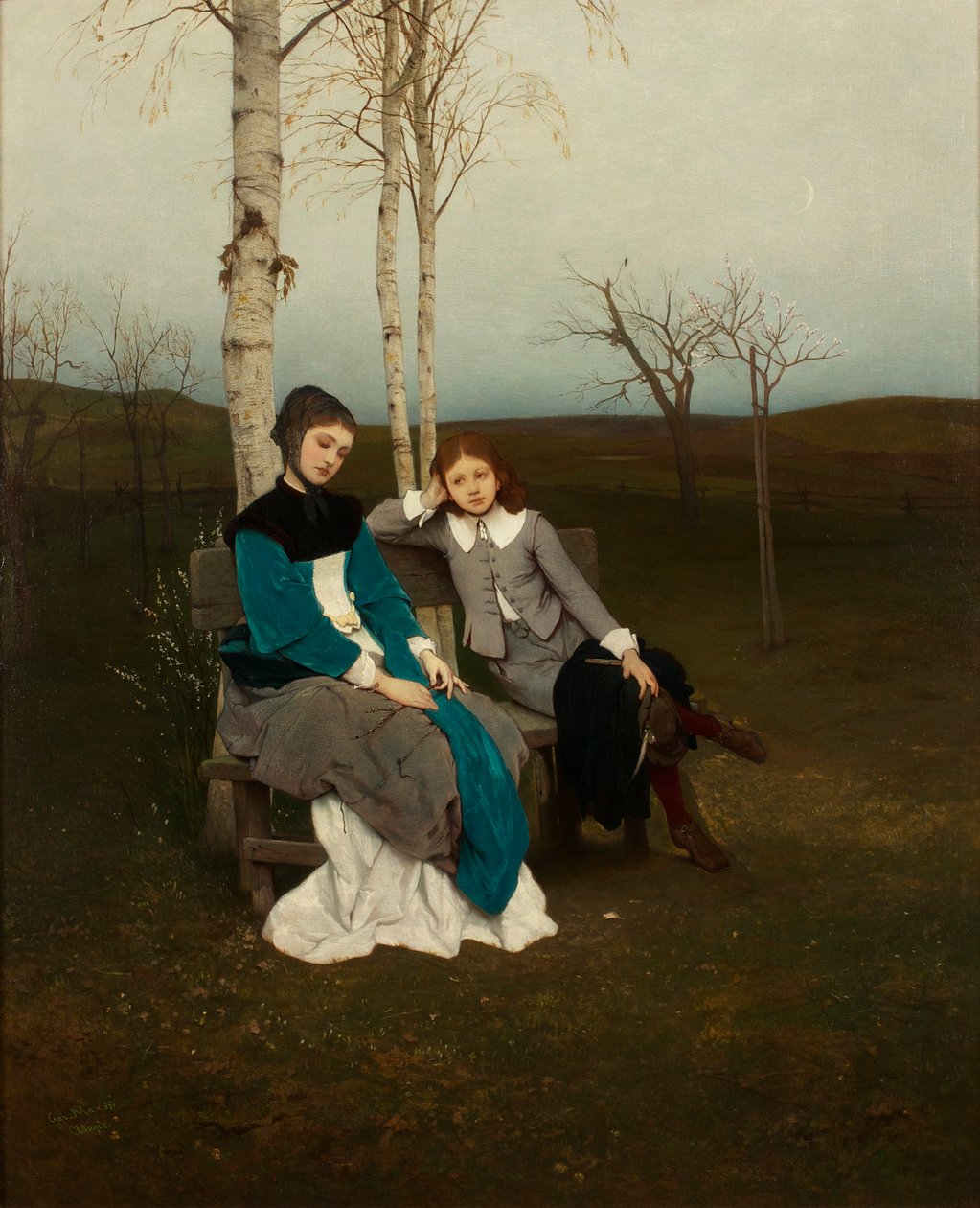 Adagio od Gabriel von Max