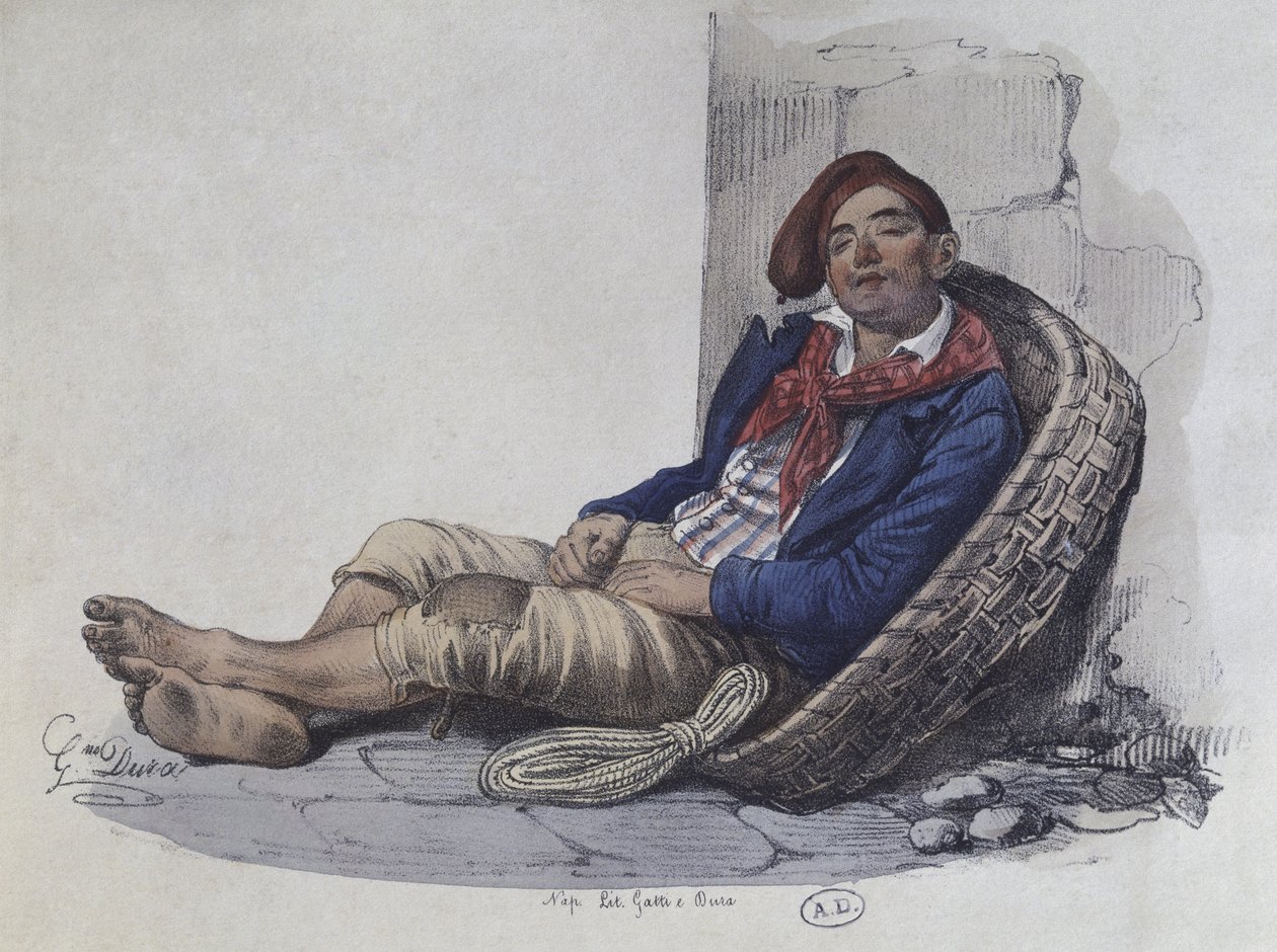 Vrátný z Neapole, 1820 od Gaetano Dura