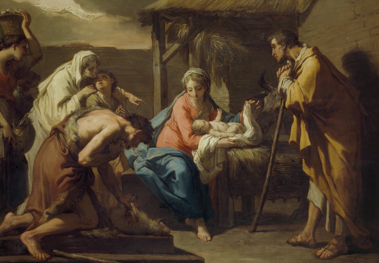 Klanění pastýřů, po roce 1798 od Gaetano Gandolfi