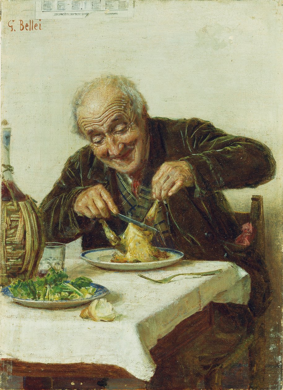 Uspokojivé jídlo od Gaetano Bellei