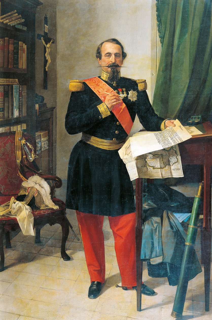 Portrét Napoleona III (Paříž od Gaetano Belvederi