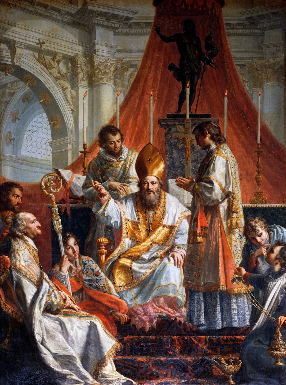 Kázání svatého Liboria od Gaetano Callani