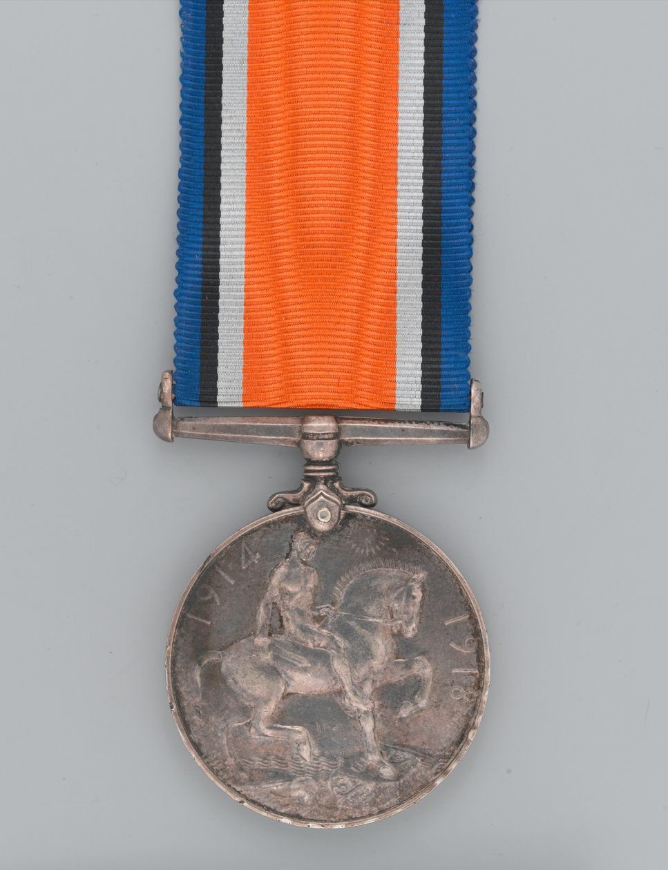 Britská válečná medaile 1914-20 udělená vojínu Andreyovi od Gaetano Matteo Monti