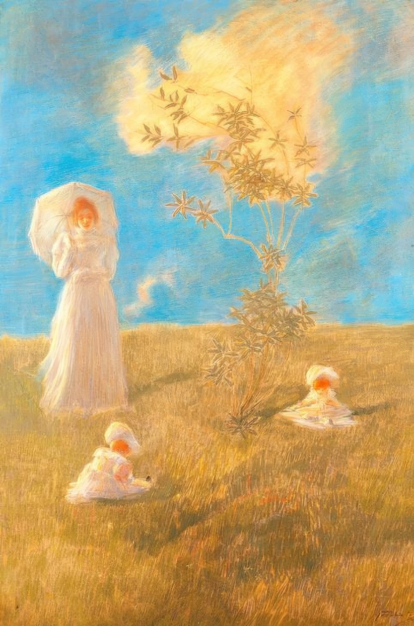 Tichý, Gaetano Previati (1852-1920), od Gaetano Previati