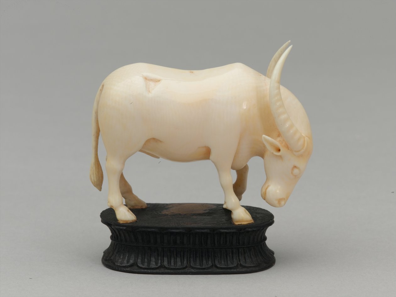 Černý biskup, šachová figurka, Indie, circa 1820 od Gaetano Zancon