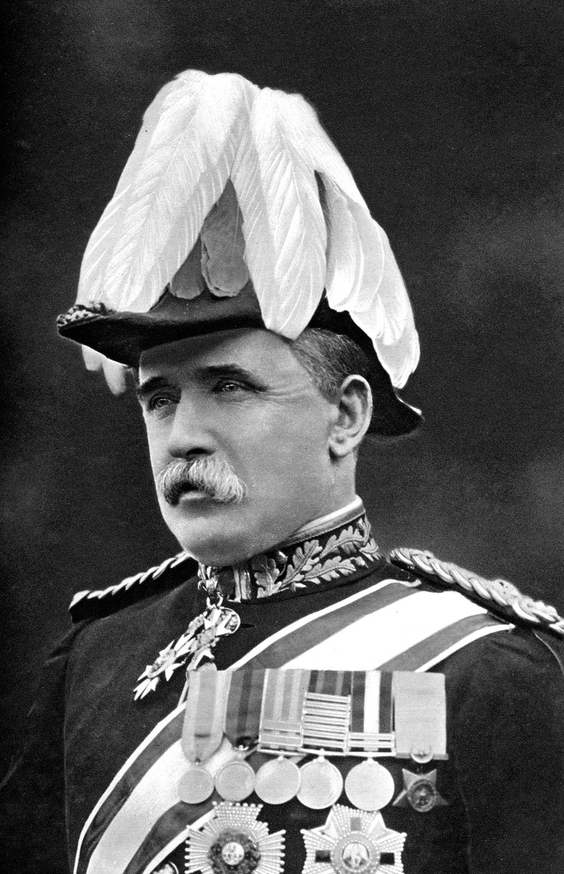 Polní maršál Sir John DP French, britský voják, první světová válka, 1914 od Gale and Polden