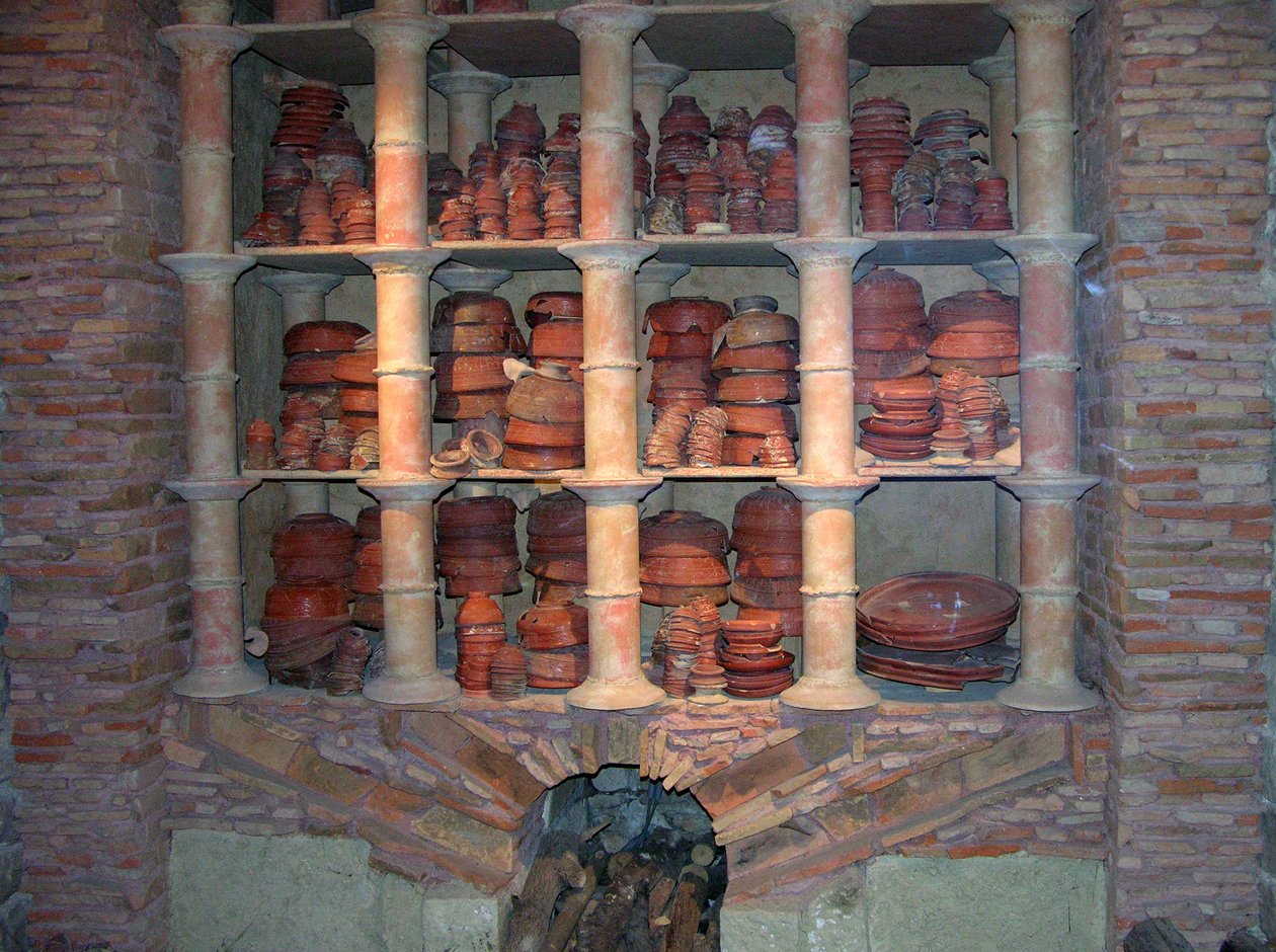 Keramická pec z Graufesenque, cca 150 př. n. l. od Gallo Roman