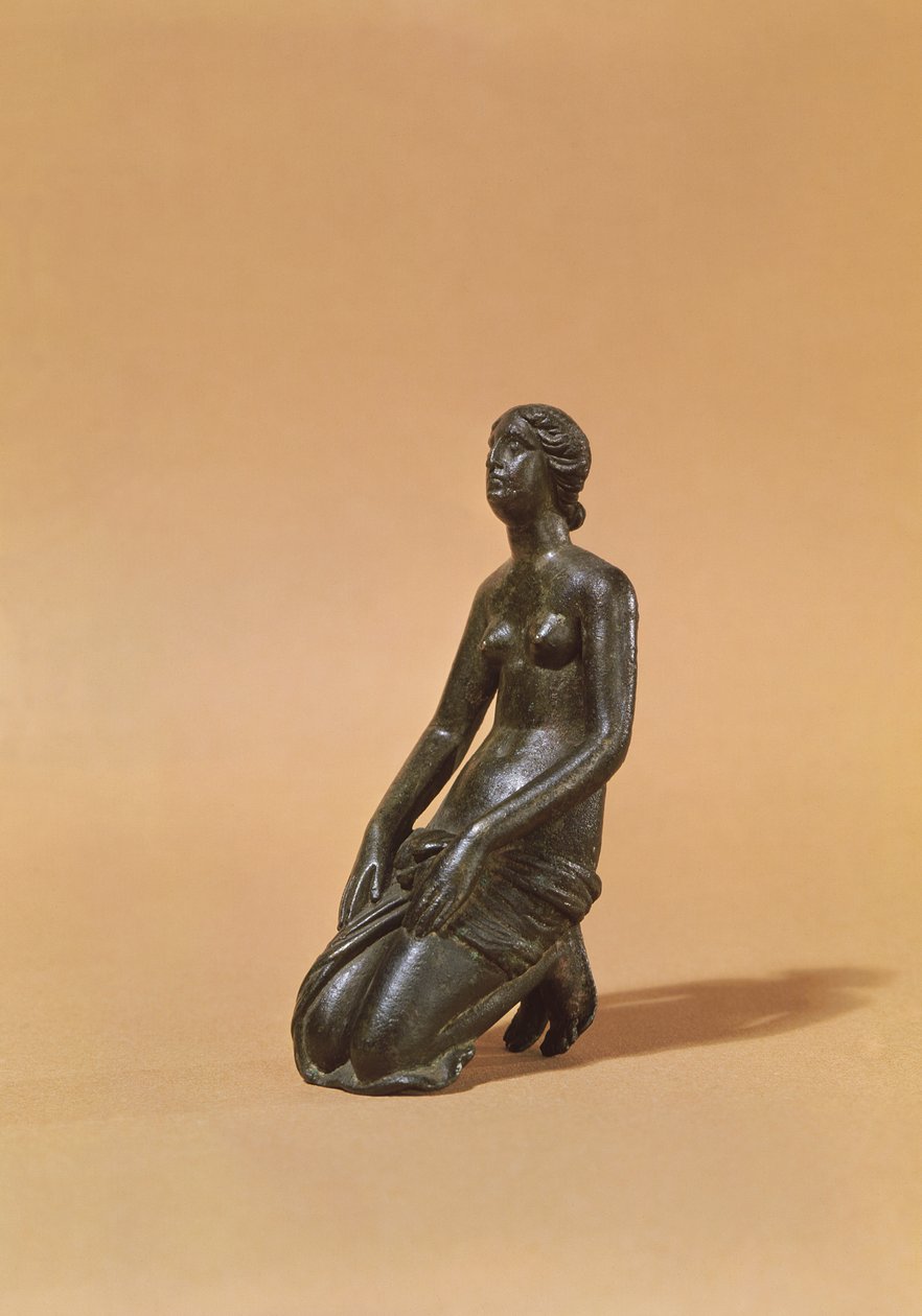 Crouching Venuše, z Chalandry (bronz) od Gallo Roman