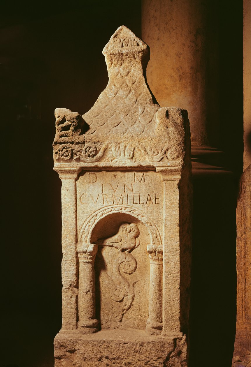 Pohřební stéla od Gallo Roman
