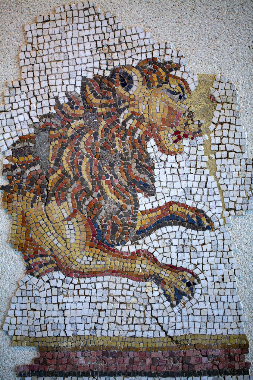 Římská mozaika od Gallo-Roman