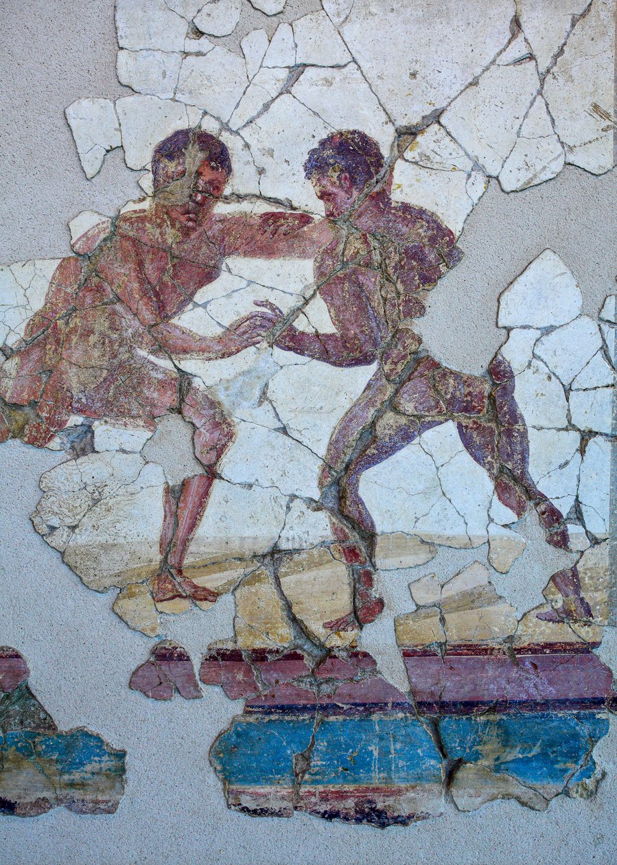 Římské nástěnné malby od Gallo-Roman Gallo-Roman