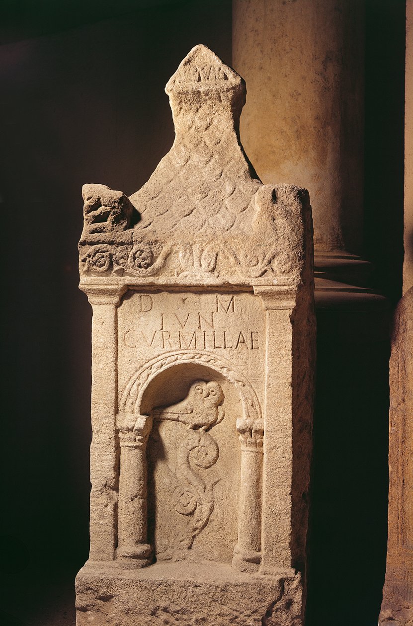 Pohřební stéla od Gallo Roman Gallo Roman