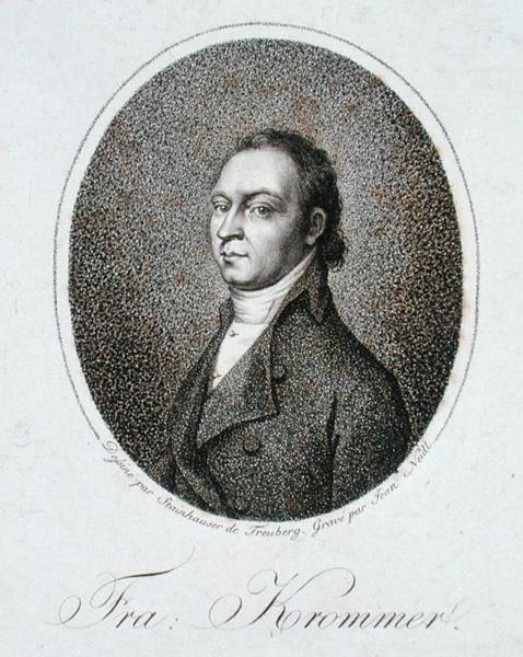 Franz Krommer (1759-1831) ryl Jean Neidl (rytina) od Gandolph Ernst (after) Stainhauser