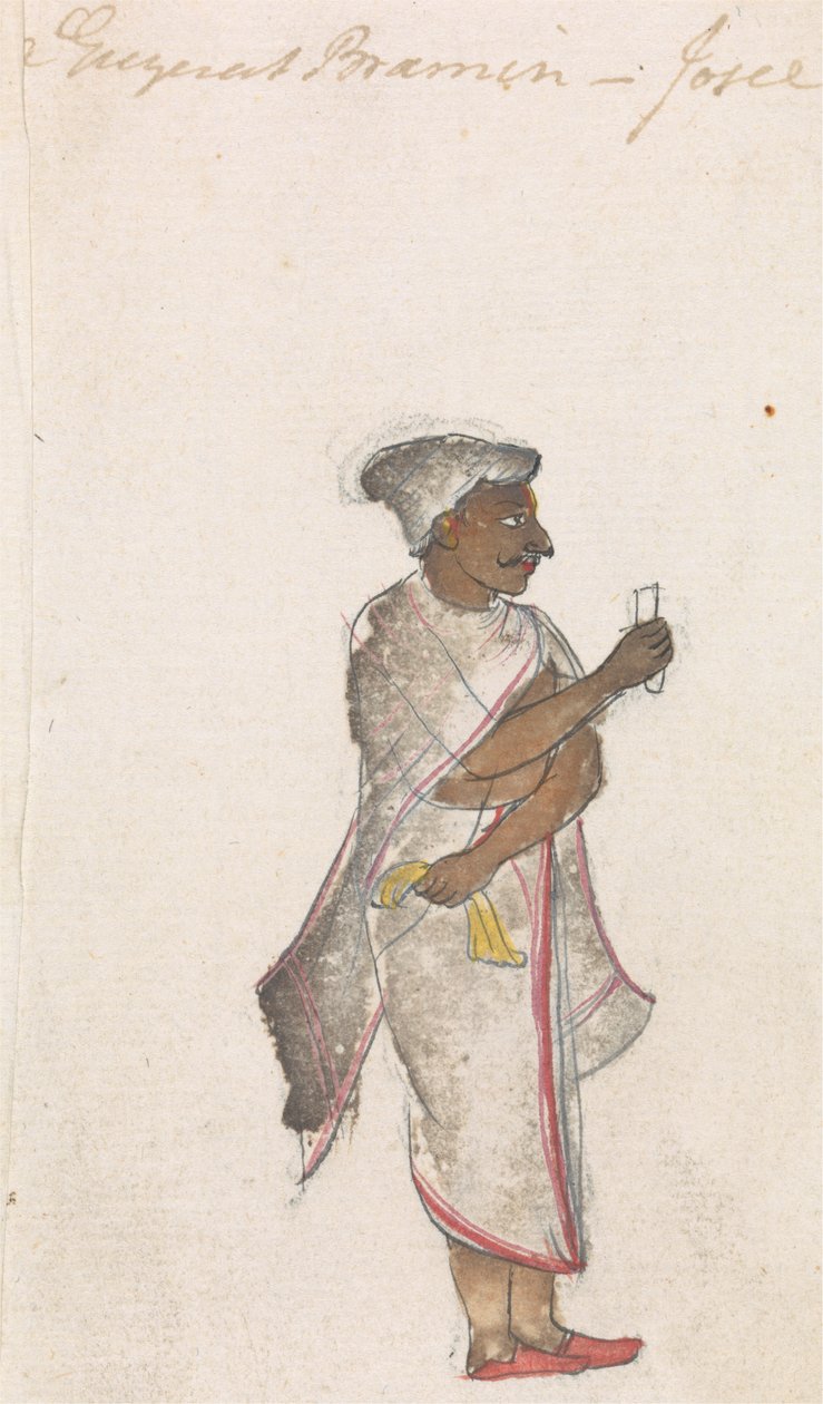 Gugerat Brahmin od Gangaram Chintaman Tambat