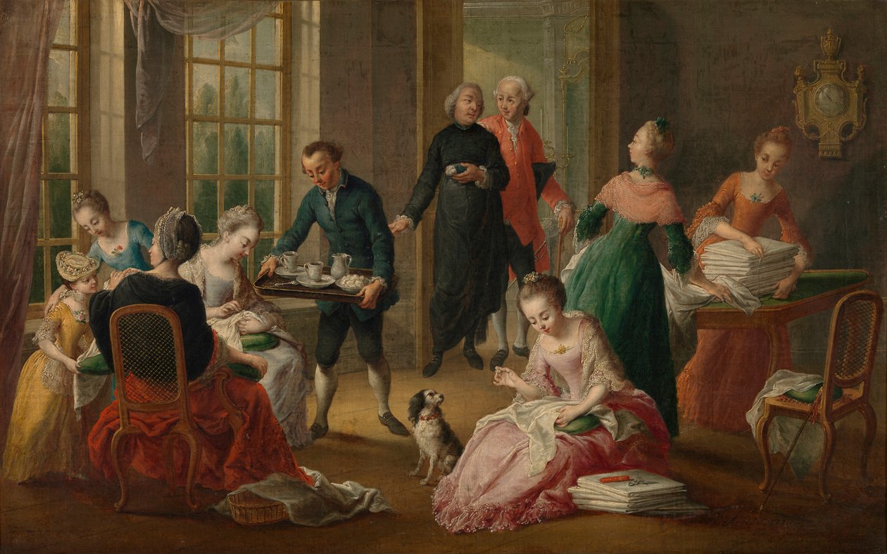 Odpolední čaj Odpolední svačina, 1778. od Garemijn