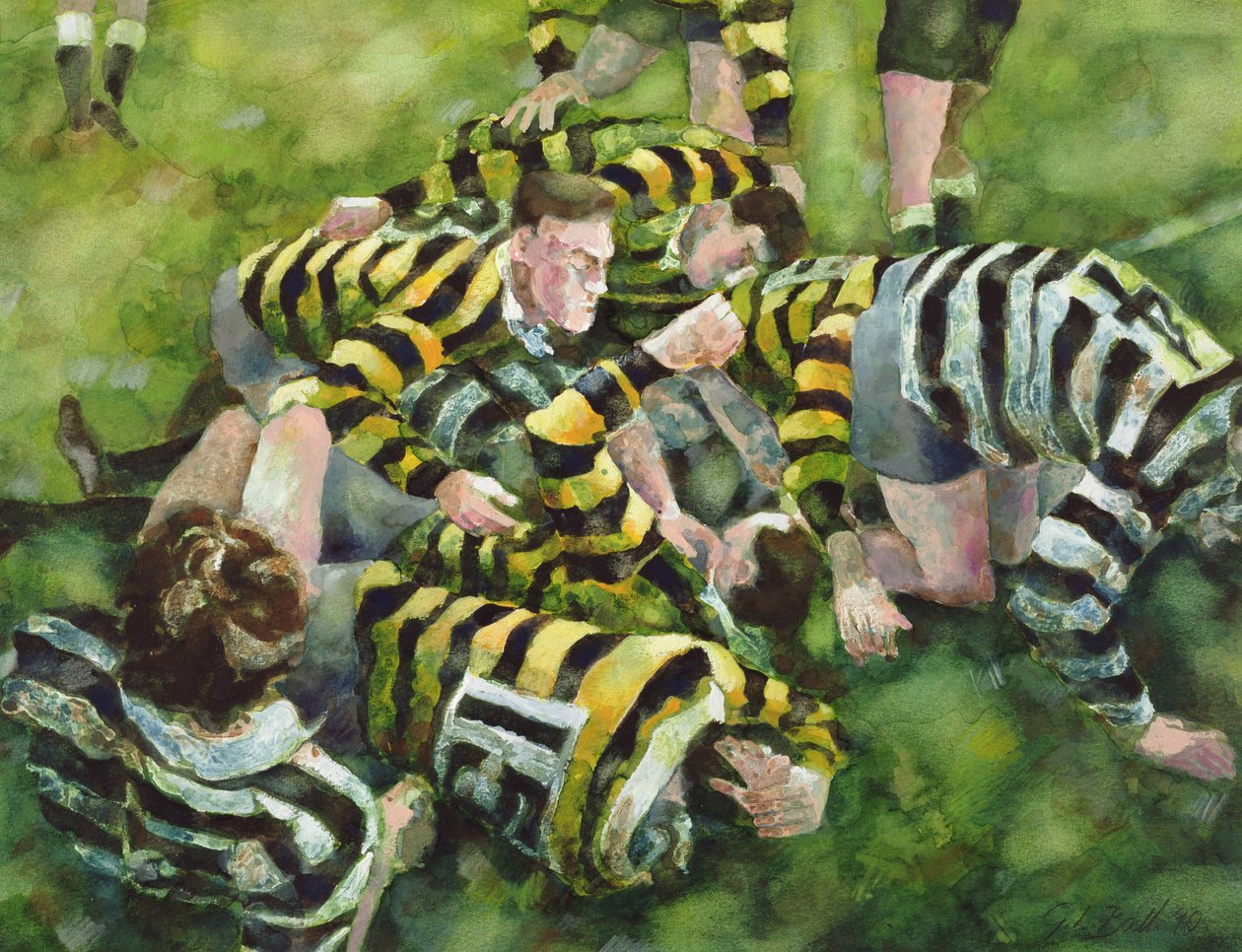 Farnham Rugby Club boduje od Gareth Lloyd Ball