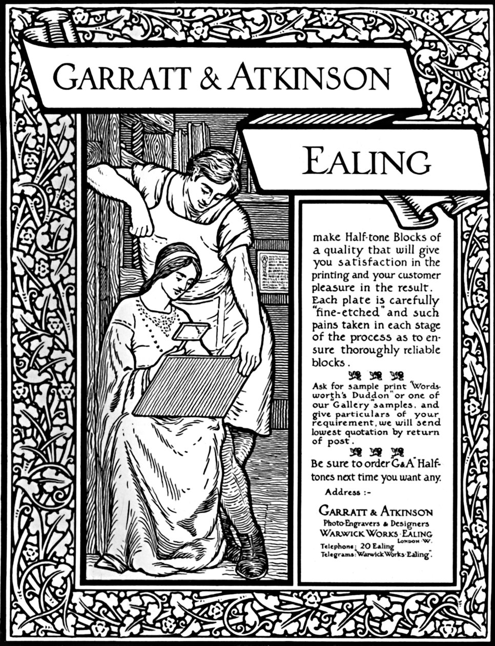 Reklama Garratt & Atkinson, 1907 od Garratt and Atkinson