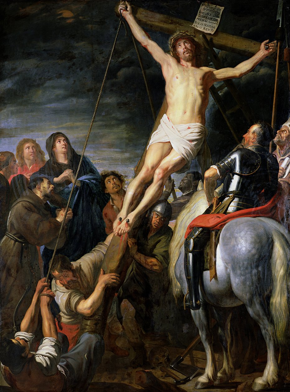 Vztyčení kříže, 1631-37 od Gaspar De Crayer