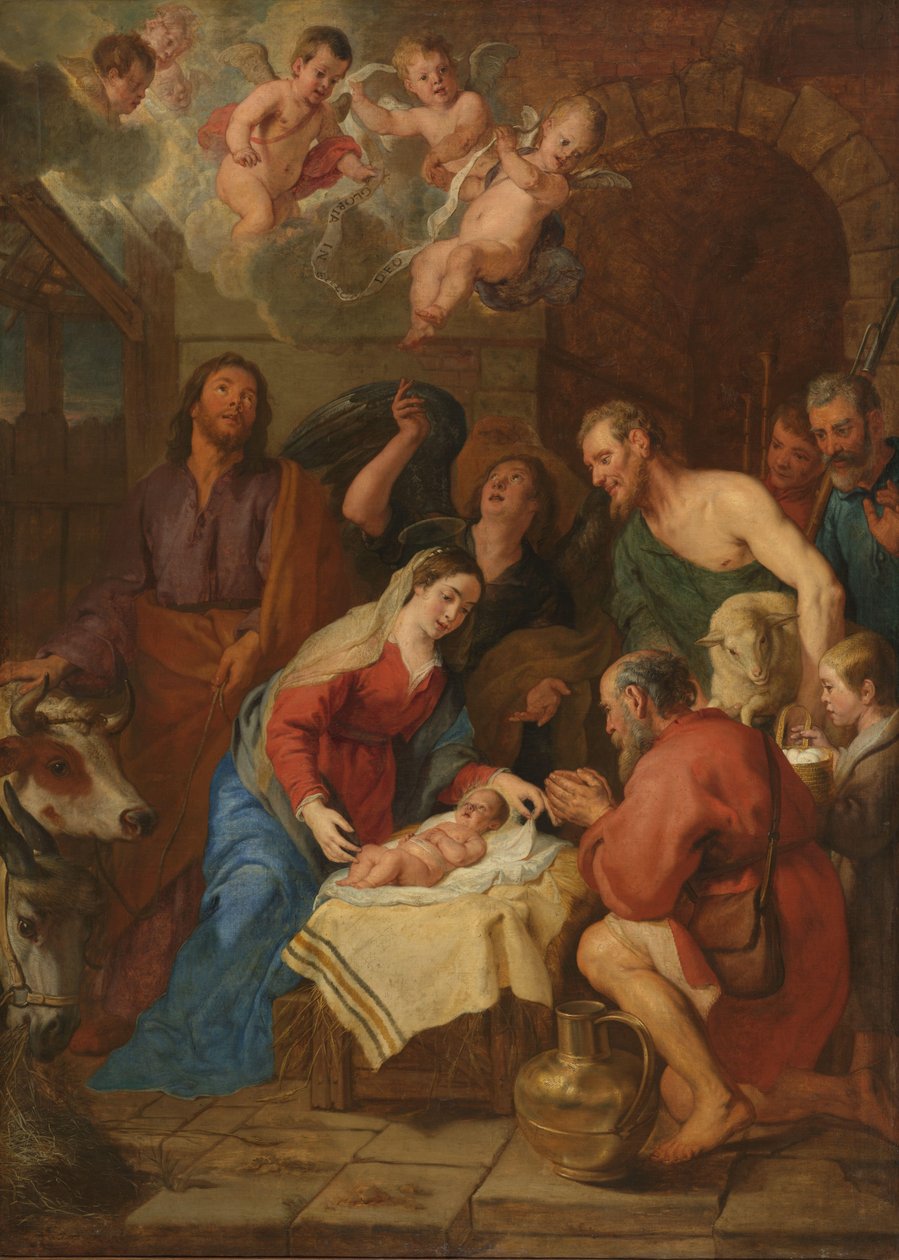 Klanění pastýřů od Gaspar De Crayer