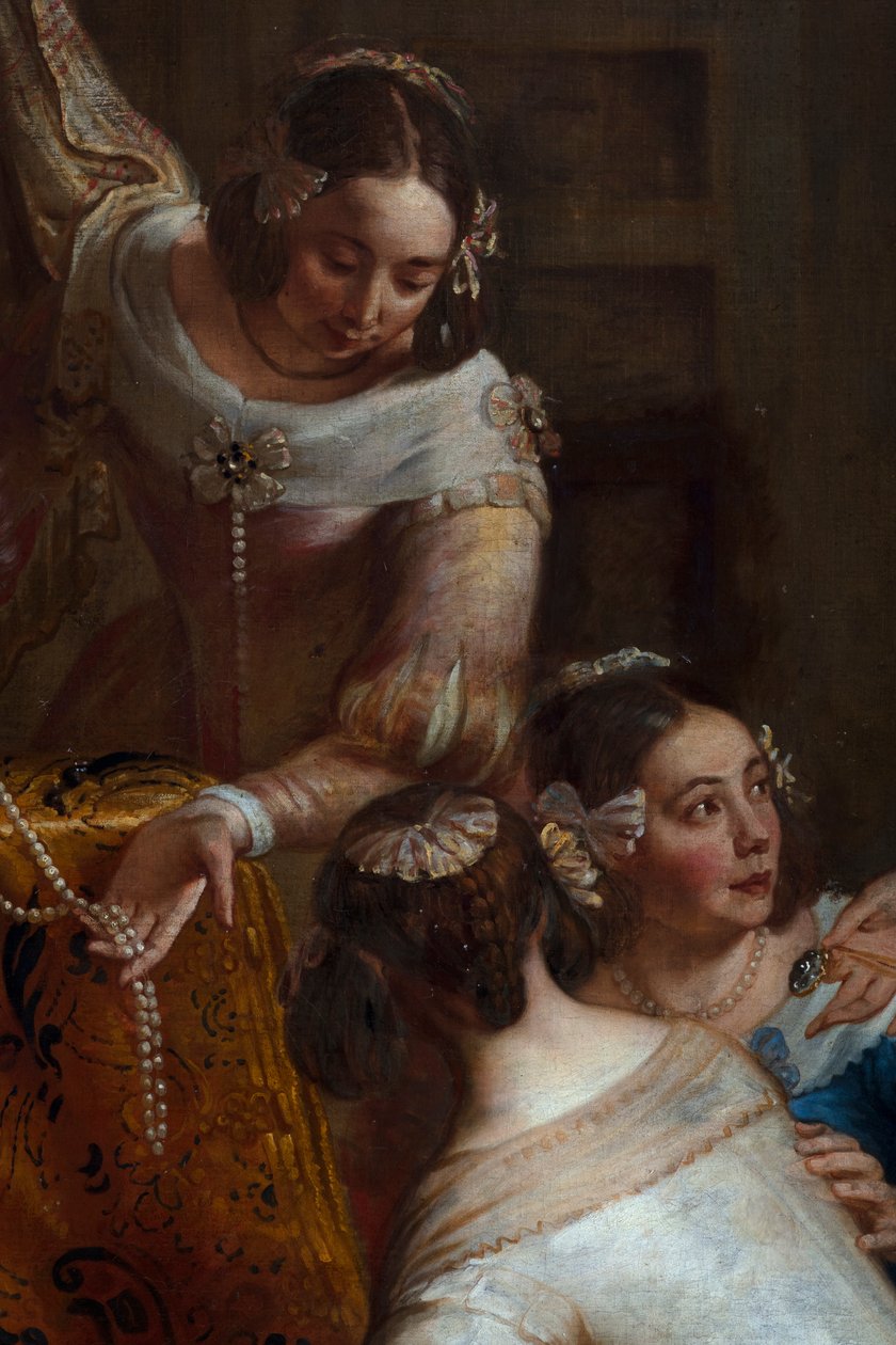 Arcivévodkyně Isabella Španělská, která dává své klenoty do baziliky svatého Martina v Halle od Gaspar De Crayer