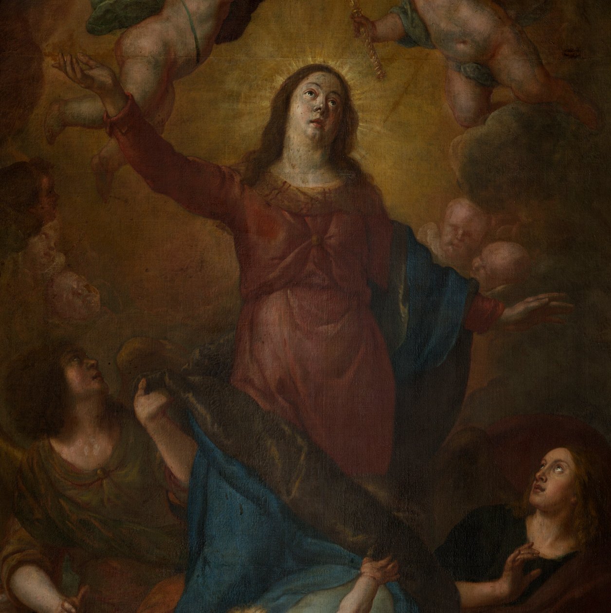 Farní kostel (Sint-Walburgakerk). Malování. Gaspar de Crayer. 1652 od Gaspar De Crayer