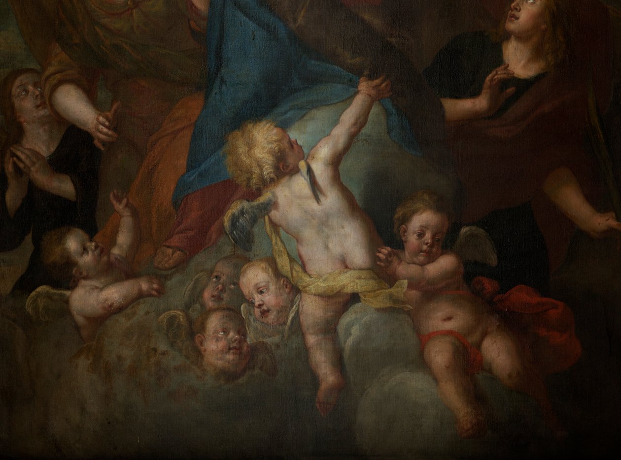 Farní kostel (Sint-Walburgakerk). Malování. Gaspar de Crayer. 1652 od Gaspar De Crayer