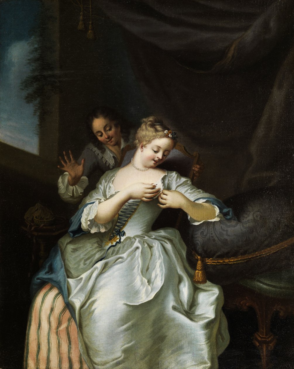 Galante Szene. od Gaspard Gresly