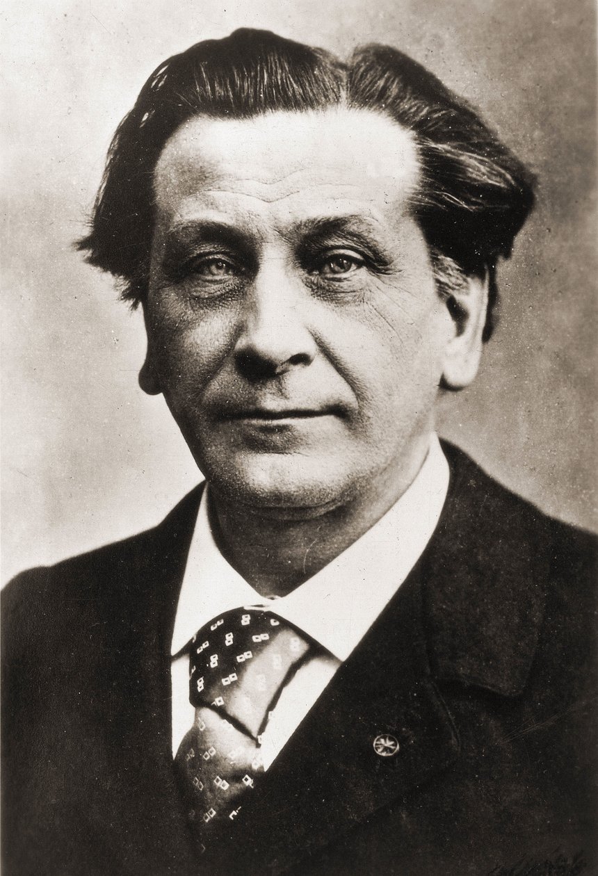 François Coppée (1842-1908), francouzský básník a dramatik, fotografoval Nadar. od Gaspard Felix Tournachon Nadar