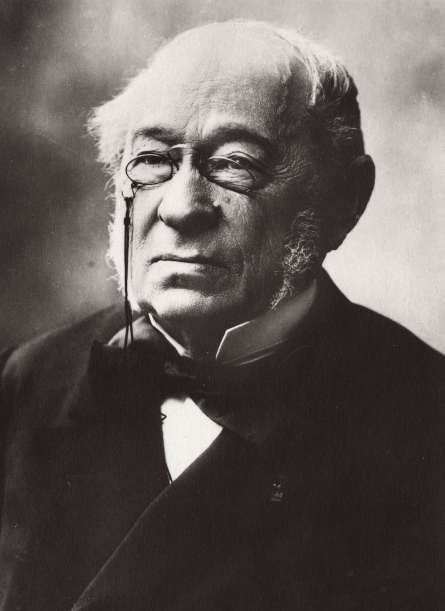 Johann Strauss Jr. (1825-1899), rakouský hudebník. od Nadara. od Gaspard Felix Tournachon Nadar
