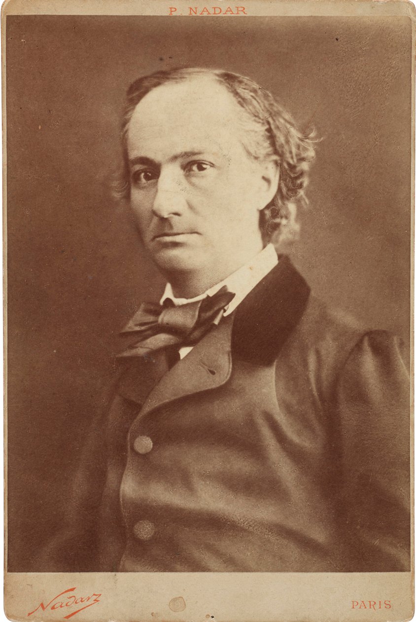 Portrét Charlese Baudelaira 1821-1867, cca 1855. od Gaspard Félix Nadar