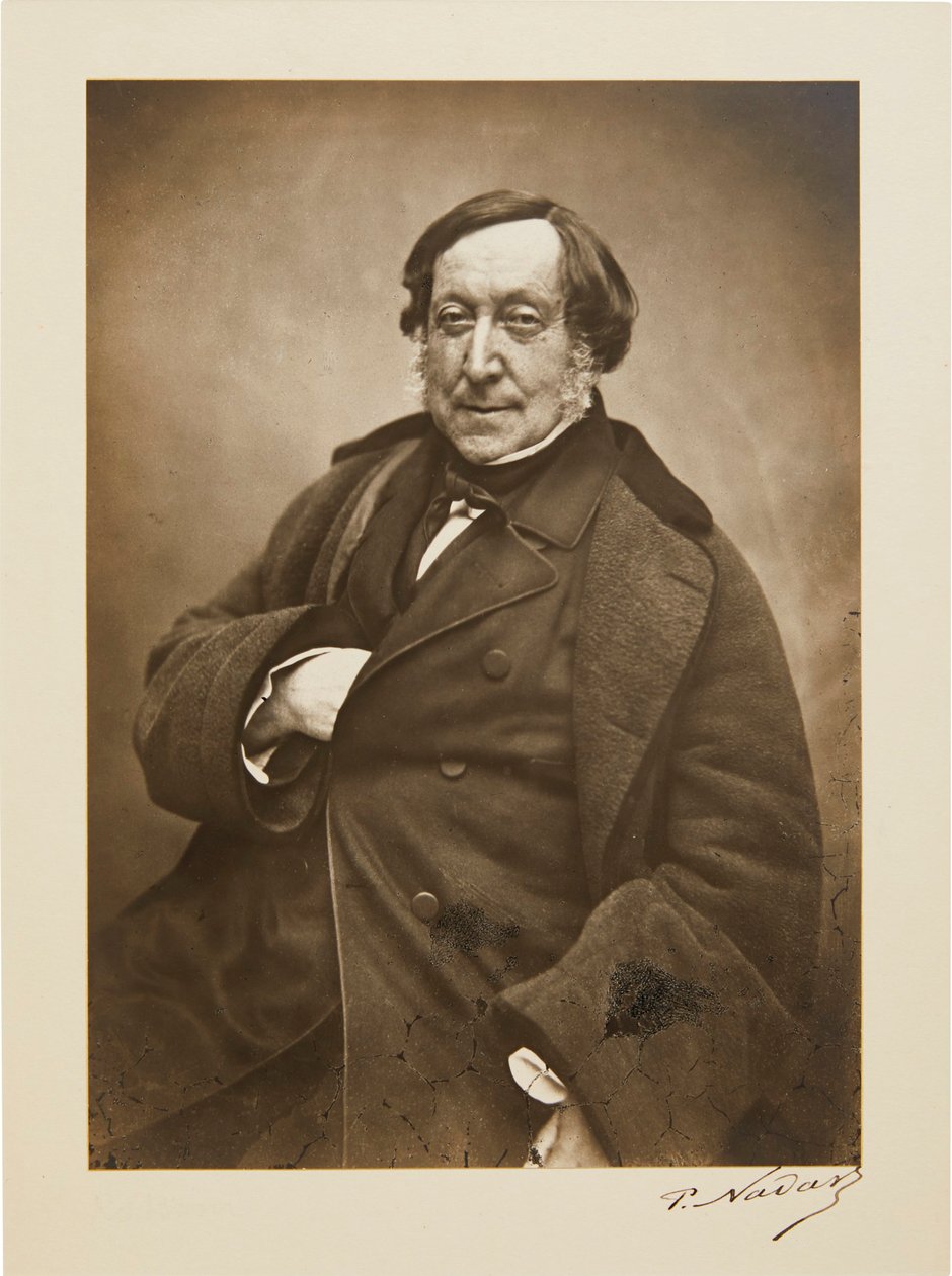 Portrét Gioachina Rossiniho 1792-1868, 1856. od Gaspard Félix Nadar